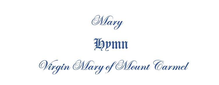 Mary hymn tittle