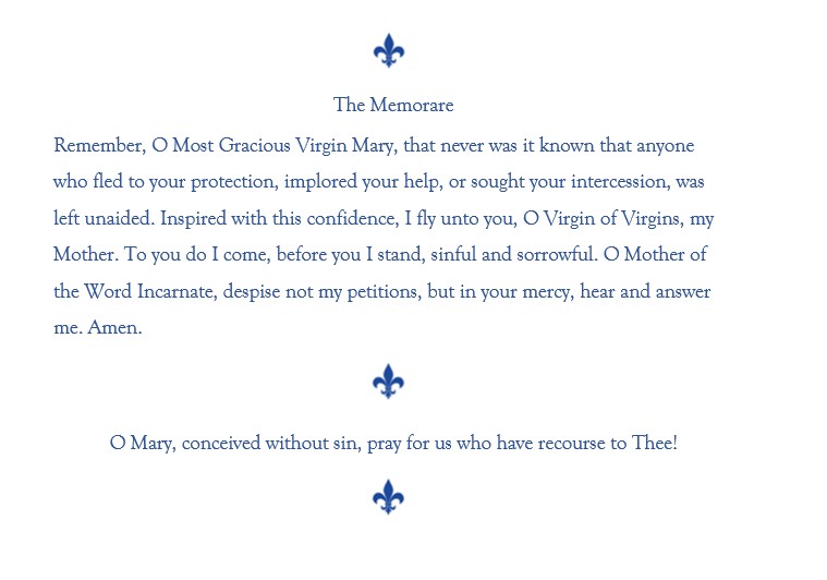 The Memorare